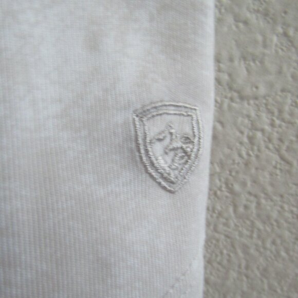 Kuhl Women's KONSTANCE Tee Large White Cream Outdoors UPF 50 Sporty - Picture 9 of 12